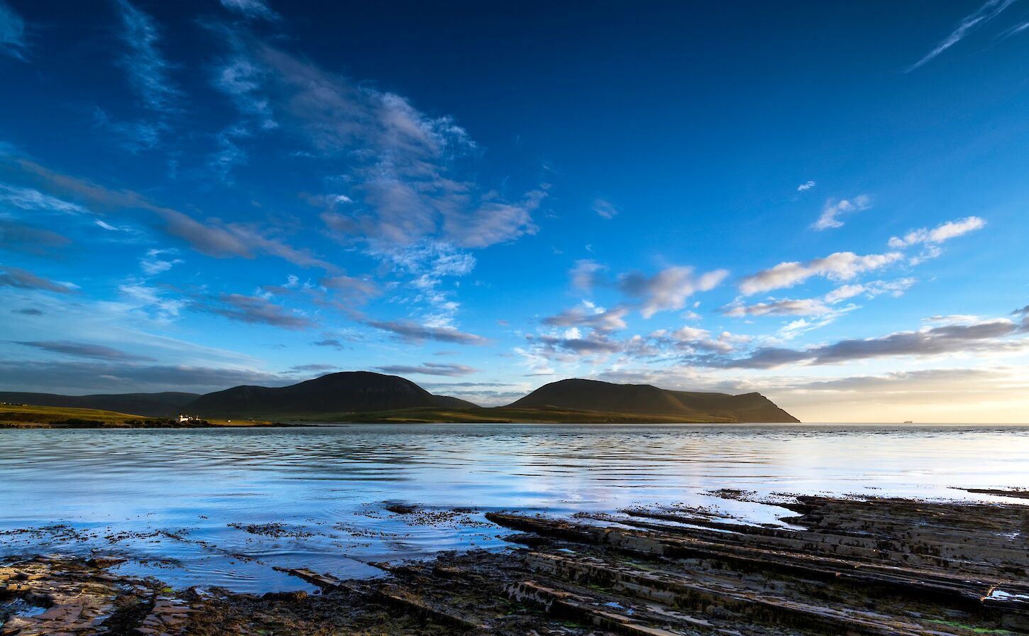 View towards Hoy from Warebeth, Orkney - image by Neil Ford