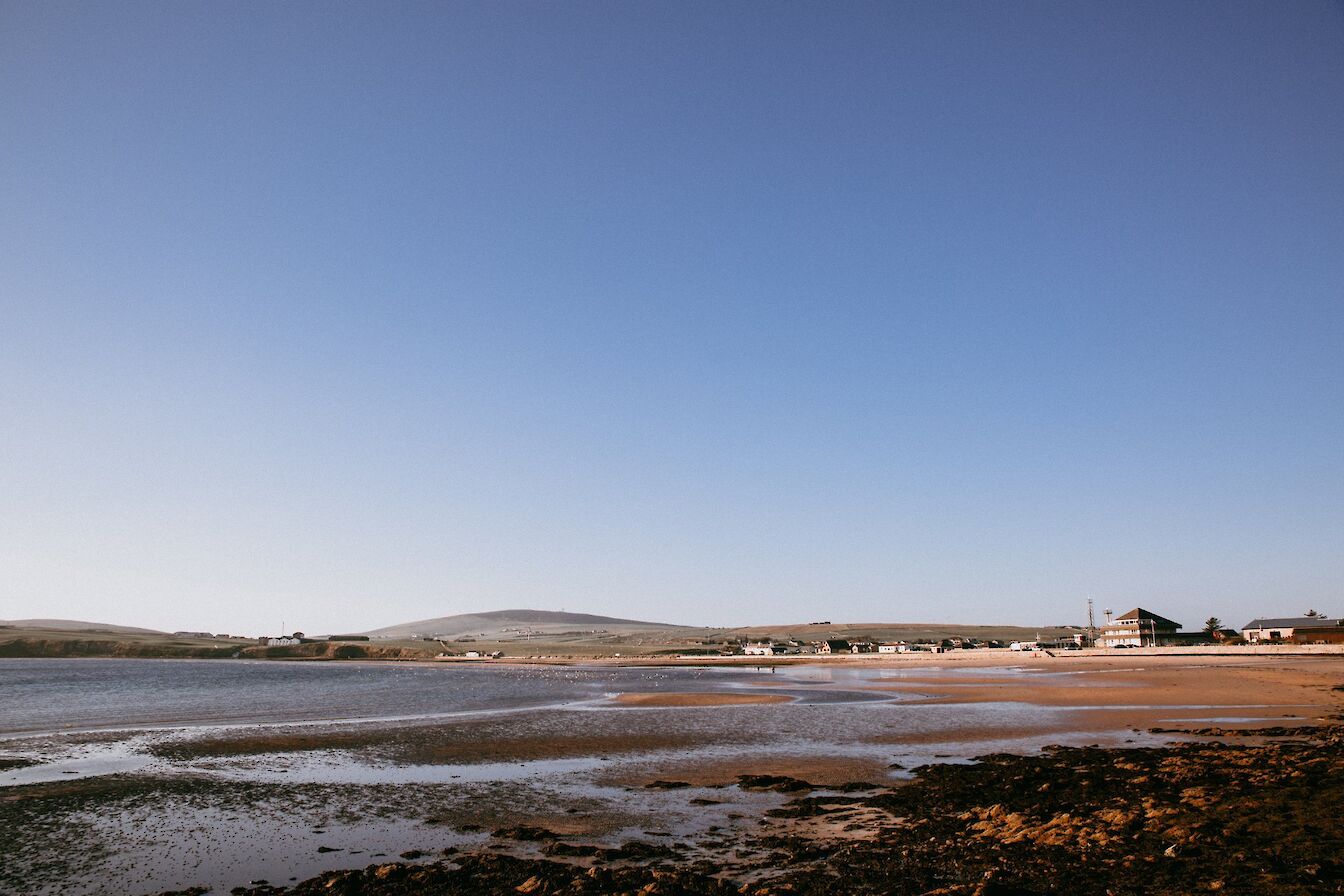 View over Scapa beach, Orkney