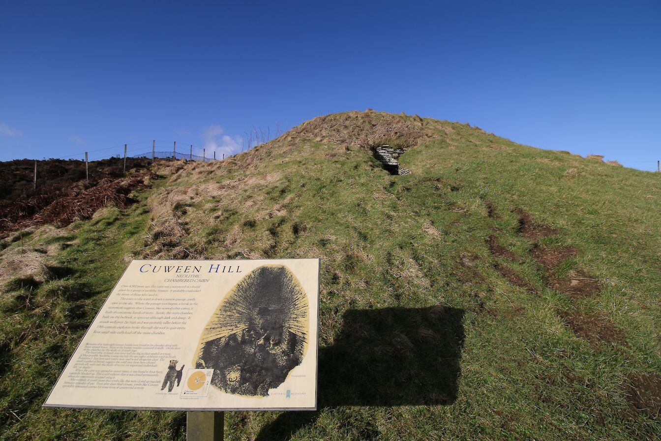 Cuween Hill Chambered Cairn, Orkney