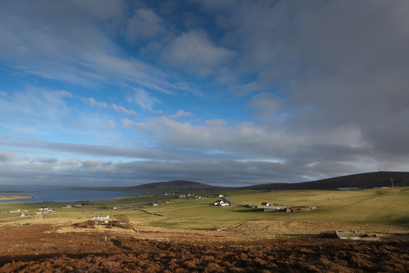 View from Cuween Hill, Orkney