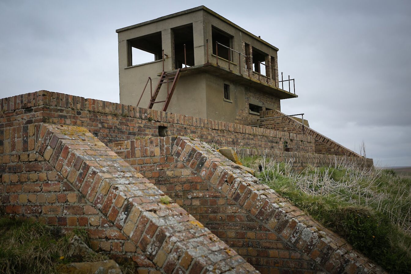 The former control tower at HMS Tern, Orkney